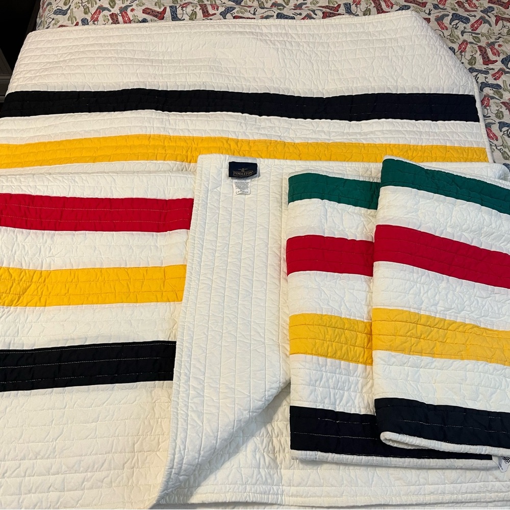 Pendleton Glacier Park Bedding Set Full/Queen Quilt